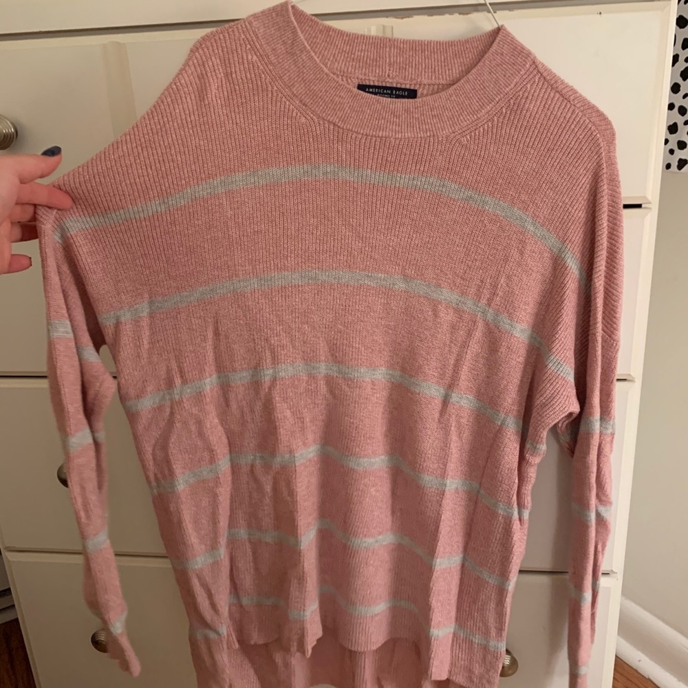 American Eagle striped sweater